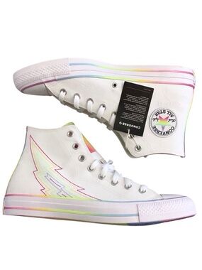 Converse Men’s 11.5 / Women’s 13.5 NWOT  Chuck Taylor Pride High Sneakers Shoes